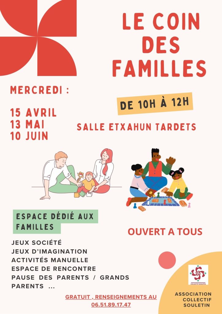 affiche évènement festival famille coloré géométrique (3)